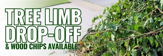 Tree Limb Drop-Off Banner