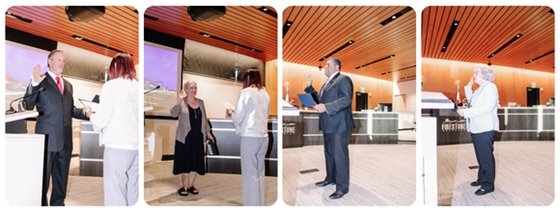 Board of Trustees Swearing In Ceremony