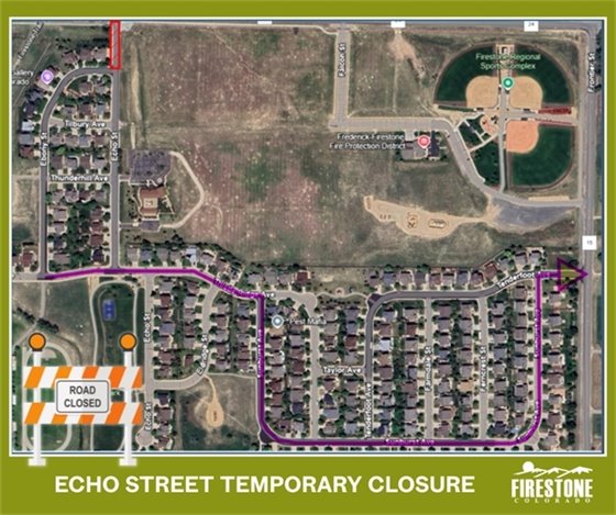 Echo Street Temporary Closure