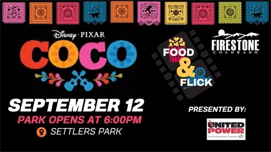 September 12 Food & Flick Graphic