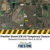 Frontier Street Temporary Closure