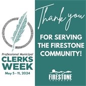 Thank You - Municipal Clerks Week