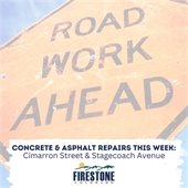 Concrete & Asphalt Repairs This Week