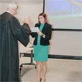Town Clerk swearing in ceremony