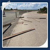 Vandalism at Sports Complex