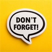 Don't Forget!