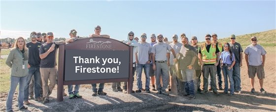 Thank you from Firestone Public Works