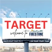 Town of Firestone & Target Graphic