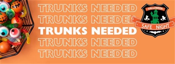 Call for Trunks decorative banner