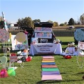 Megan Smith, Team Front Range-Keller Williams won the best trunk in 2023 for her Candyland-inspired trunk.