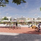 Conceptual Renderings - Civic Green