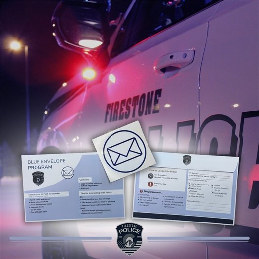 Firestone Police Department Bule Envelope Program