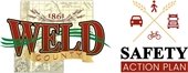 Weld County Logo and Safety Action Plan logo