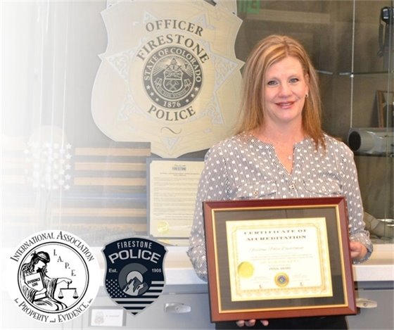 Firestone’s Property & Evidence Room Accreditation