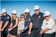 Firestone PD Groundbreaking Ceremony participants