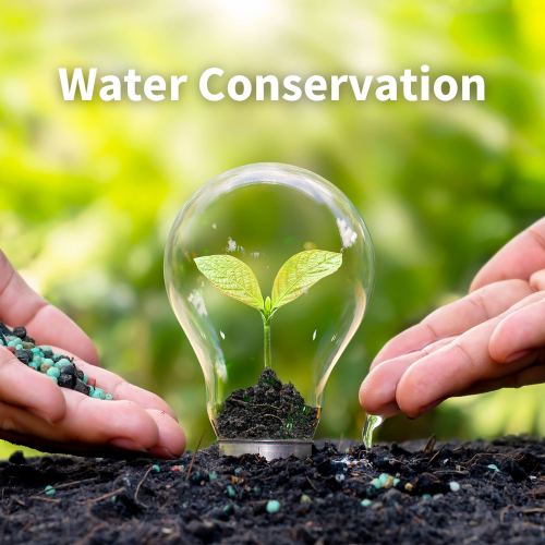 Click to the Water Conservation page on website